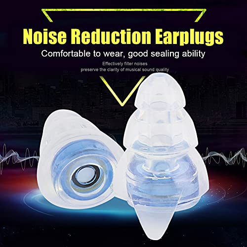 Ear Plugs for Concerts Professional 27dB Noise Reduction Advanced Filter Earplugs Silicone Music Hearing Protection Technology High Fidelity Reusable Waterproof for Musicians Festivals DJs - Image 2