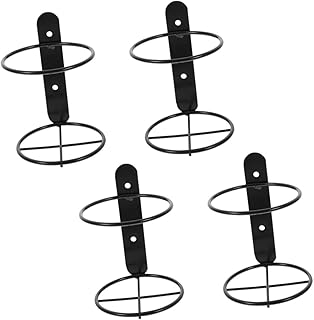 GAXIRE 4pcs Wall Mounted Wine Rack Metal Wine Rack Wall-mounted Wine Racks Liquor Cabinet for Home Wine Bottle Holder Stand Red Wine Rack Wine Bottle Hanging Rack Wall Wine Rack Bar Stand