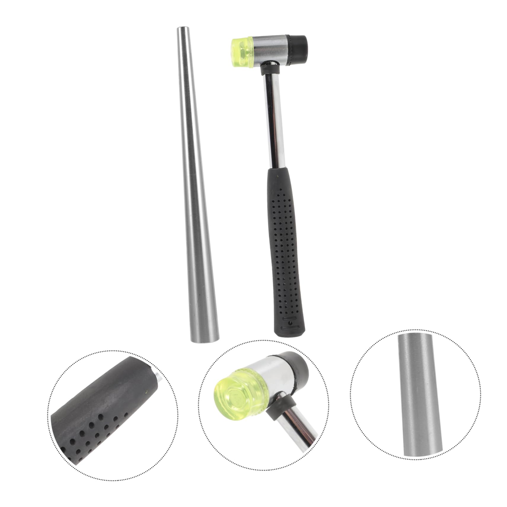 GALPADA Ajustador de Anillos para Joyería de Acero Inoxidable, Varilla de Mandril Ajustable Fácil de Operar para Mantenimiento y Reparación de Anillos