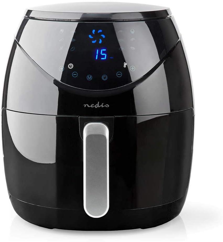 Friggitrice ad aria calda - 6.5 l - Timer: 60 min - Digitale - Nero Friggitrice ad aria calda - 6.5 l - Timer: 60 min - Digitale - Nero