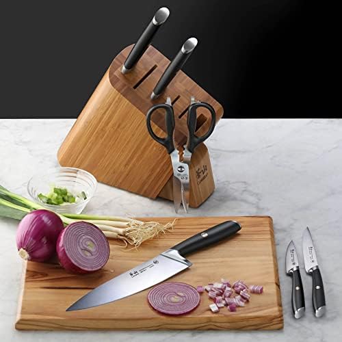 Cangshan L Series 7-Piece Knife Block Set, Forged German Steel, 1026603 - Thumbnail 5