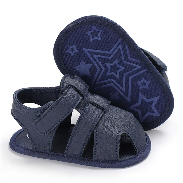 Baby Boys Girls Summer Sandals Non-Slip Soft Sole Breathable Athletic Outdoor First Walker Toddler