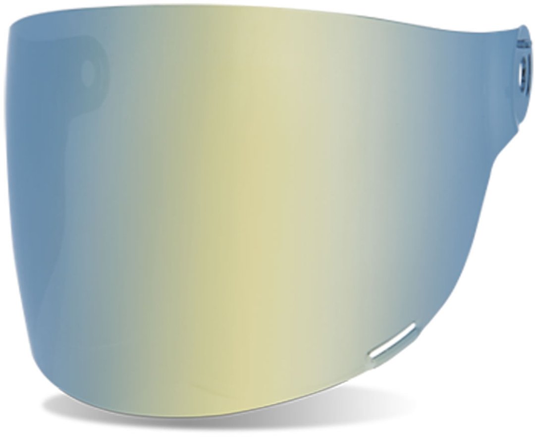 BELL Bullitt Flat Face Shield (Brown Tab) (Gold Iridium)