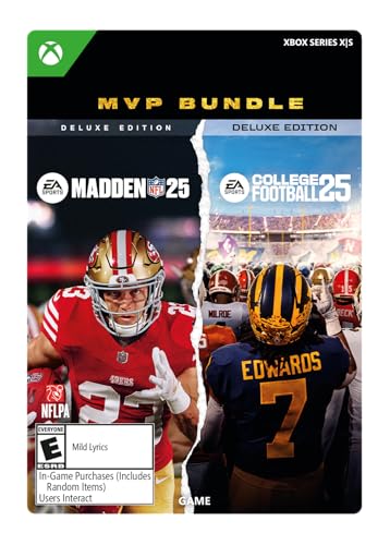 EA SPORTS MVP BUNDLE (MADDEN NFL 25 Deluxe Edition &amp; College Football 25 Deluxe Edition) - Xbox [Digital Code]