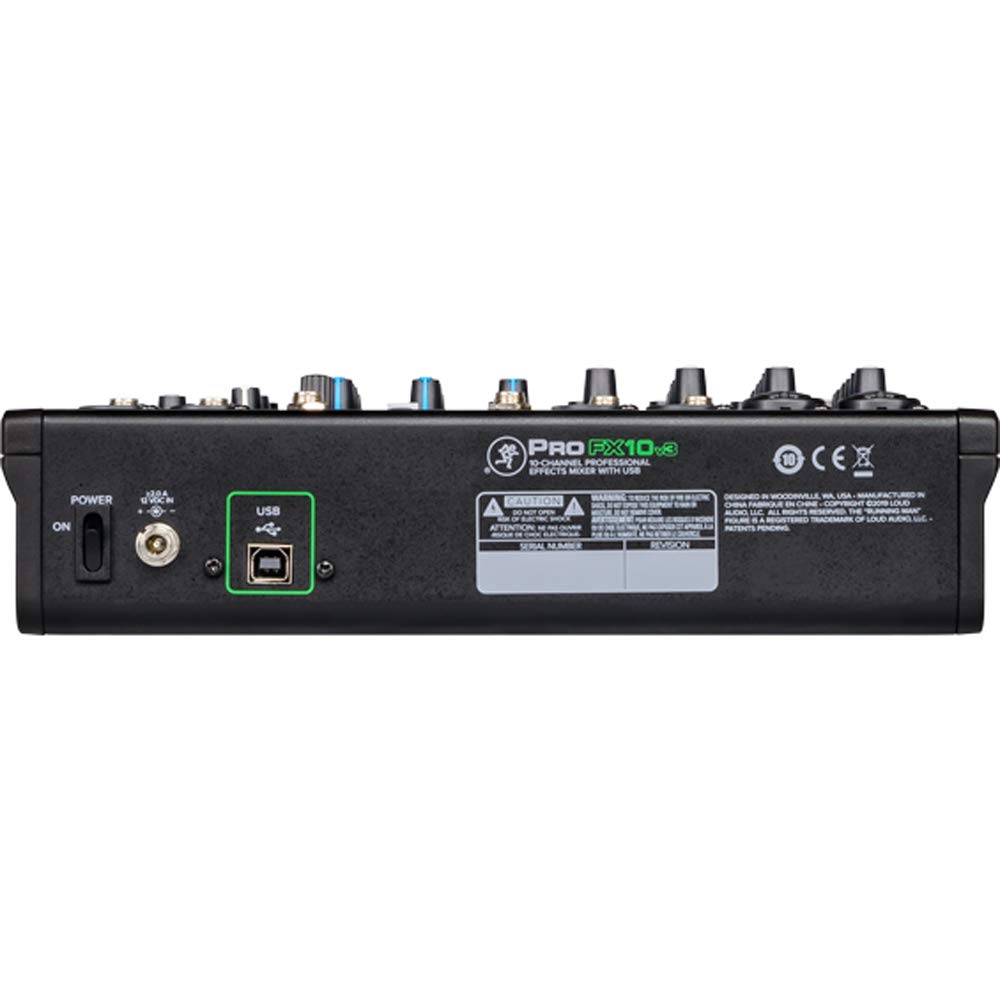 Amazon.com: Mackie PROFX10V3 10 Channel Professional Effects