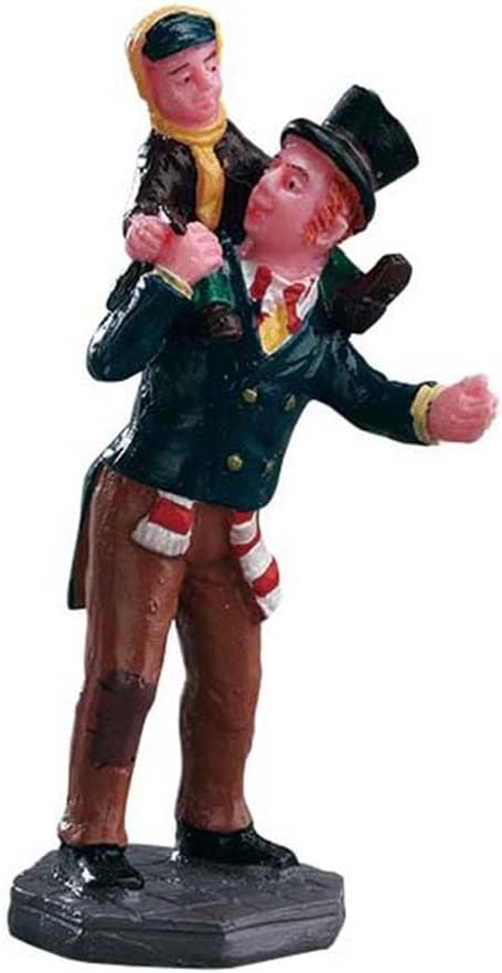 Lemax - Caddington Village - Figurine: Bob Cratchit and Tiny Tim