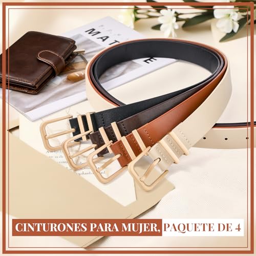 El Mejor Listado de Cinturones para Mujer del mes. 21 Cinturones para Mujer marca Lukovee (3)