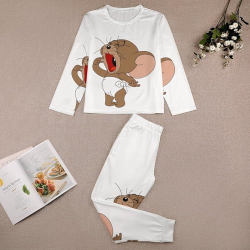 パジャマ キッズ トムとジェリー タフィー 子供服 パジャマセット 長袖