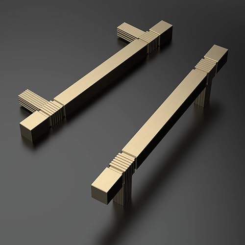 Vista 13 de Amerdeco Paquete de 10 tiradores de gabinete de cocina color negro mate de 3-3/4 pulgadas, accesorios para gabinetes, manijas de cocina, tiradores