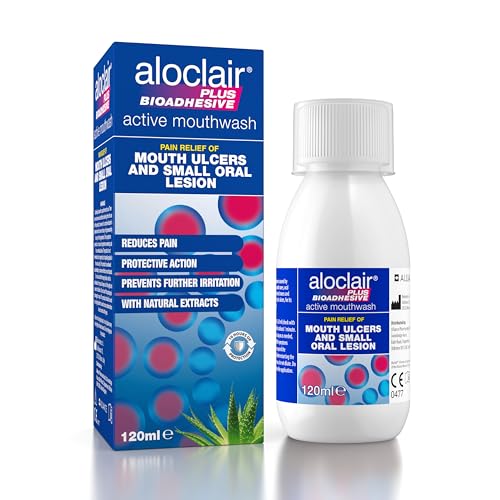Aloclair Plus Mouth Ulcer Treatment Mouthwash 120ml