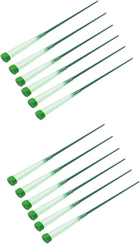 EXCEART 40 piezas de tubos de palillos de flores, recipiente de agua floral, tubo de ramo, tubos de agua florales, suministros florales para