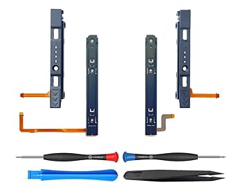 switch スイッチ 本体 動作品 レール,USB-C 新品交換済 Amazon.co.jp: ElecGear 交換用スライドレール, Switch有機EL