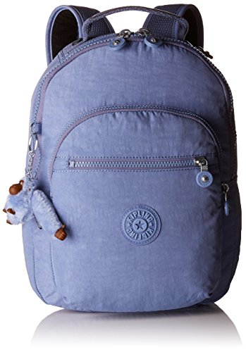 Kipling Clas Seoul Mochila con Compartimento para Tableta  10 Litros  Azul  Timid Blue