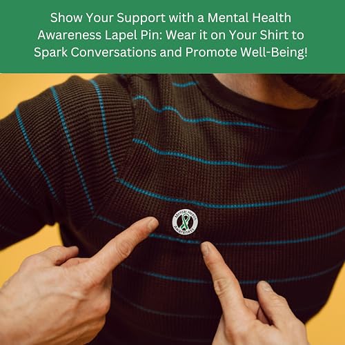 Green Ribbon Awareness Pins - Wholesale Pack Pins for Cerebral Palsy, Glaucoma, Mental Health, Bipolar Disorder, Organ Donation, Liver Cancer- Perfect for Gift-Giving and Fundraising3