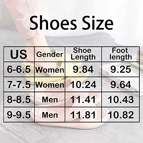 Massage Slippers Women Men Sandals Open Toe Shower Shoes Summer House Slippers for Bath Plantar Fasciitis Slides Ladies Girls Gym Non Slip Indoor2