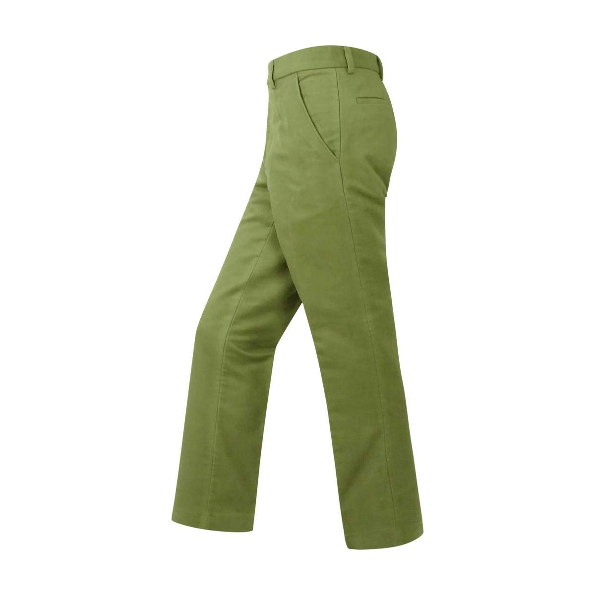 Hoggs of Fife Monarch Moleskin Trouser Dark Olive 34" Long Green 34" Long Green