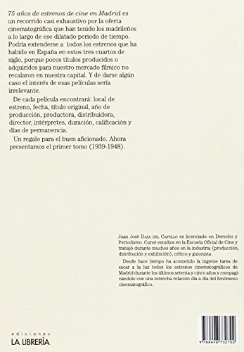 75 años de estrenos de cine en Madrid