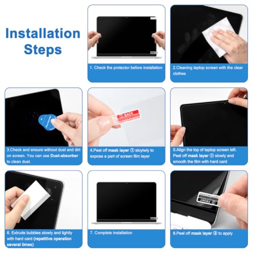 ProElife 2-Pack Screen Protector for 2026 New MacBook Neo 13 inch with Apple A18Pro Chip/A3404 Anti Scratch Accessories 5H Hardness Protective Shield Film for MacBook Neo 13'' (High Definition)