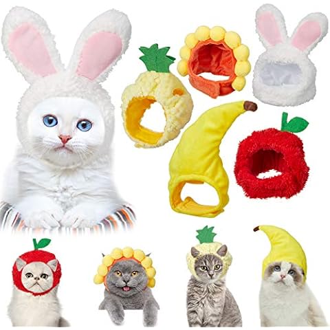 Weewooday 5-Piece Adorable Pet Costume Set Cover