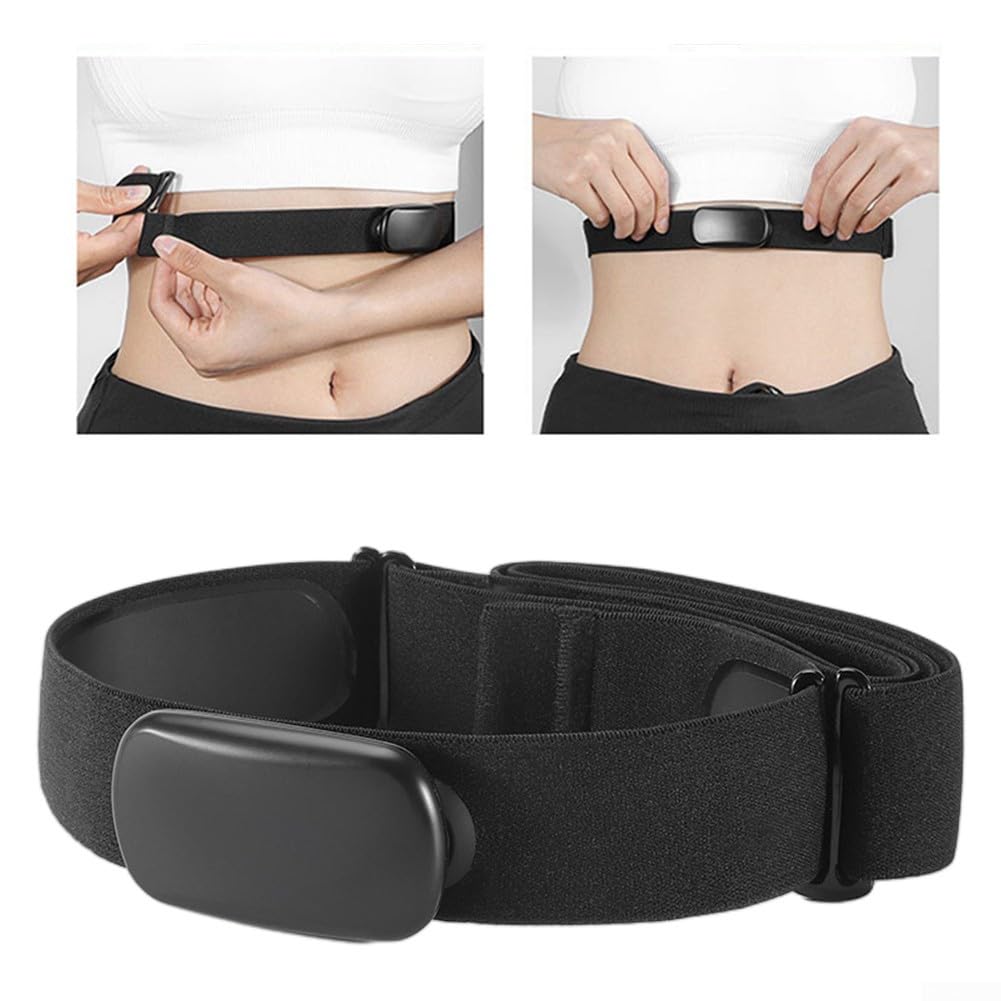 Fascia toracica con cardiofrequenzimetro, monitoraggio della frequenza cardiaca in tempo reale a basso consumo energetico con ANT+/Ble 4.0 (BLE) per Garmin