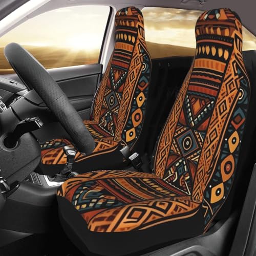 Housses de siège avant traditionnelles africaines pour protéger votre auto de l'usure