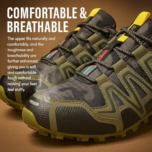 Hike Balance Shoes for Men Women, Comfortable Breathable Non-Slip Slip-on Sneakers, Outdoor Hiking Shoes3
