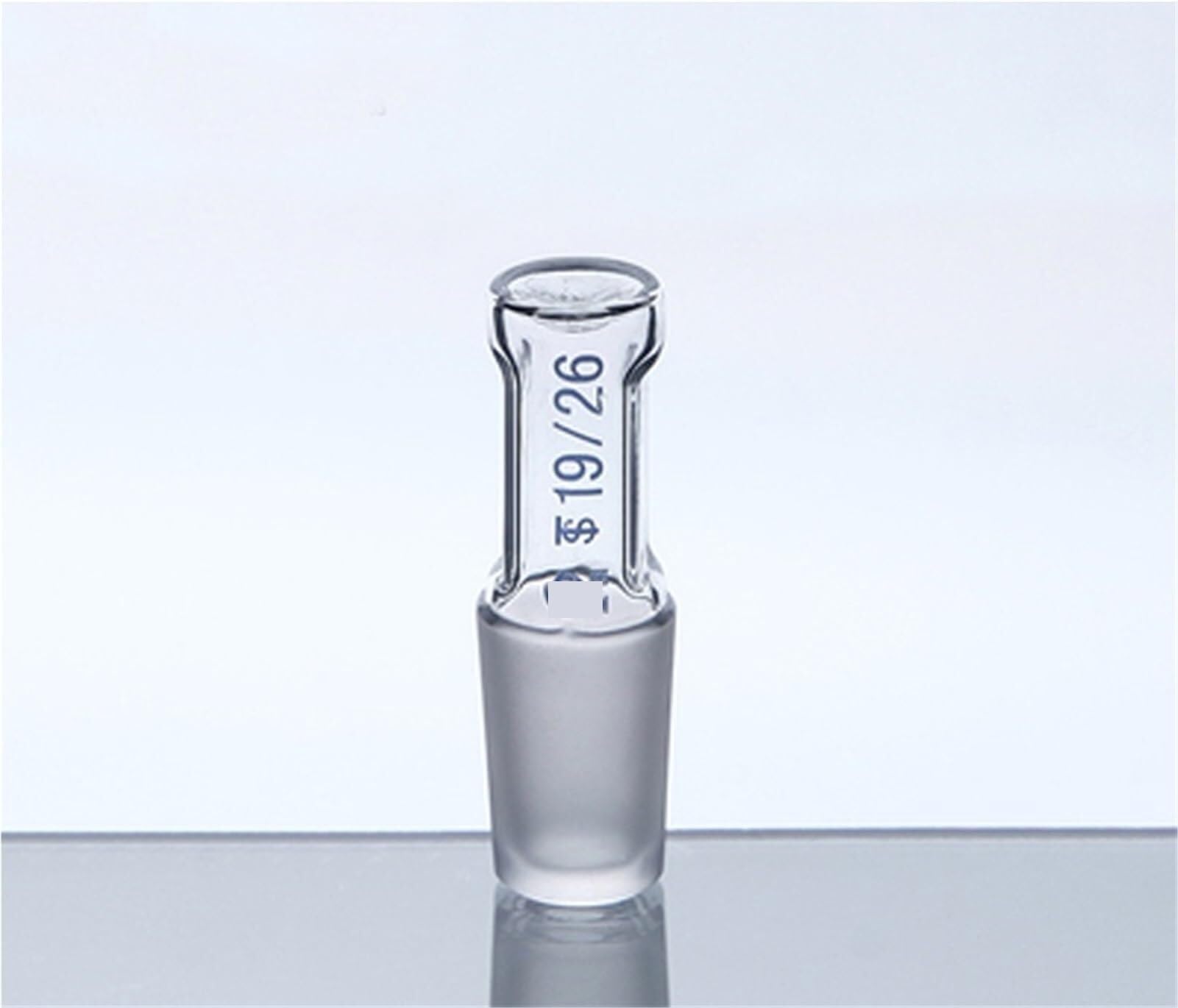 Matraz Erlenmeyer Graduado de Borosilicato, Matraz cónico de vidrio de calibre estándar Junta de vidrio esmerilado Laboratorio Frasco triangular Vaso medidor Equipo de laboratorio(2000ml Caliber 29mm)