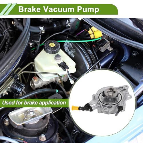 Bomba de Vacío para Frenos N.o 9812155680/11667586424, Bomba de Vacío para Motor para Mini Cooper 2011-2015, Aleación de Aluminio, Tonos Plata, 1 Unidad miniatura 2