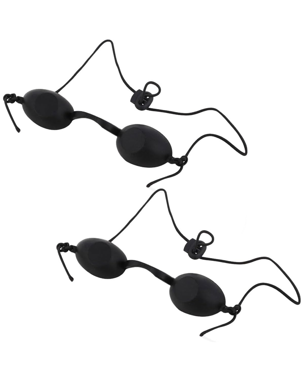 2 pieza Gafas LPL Gafas de Bronceado de Seguridad Ajustables Protección Ocular Bronceador Protector Ocular UV Light Protectores Oculares Infrarrojos Gafas de Belleza Parche Ocular