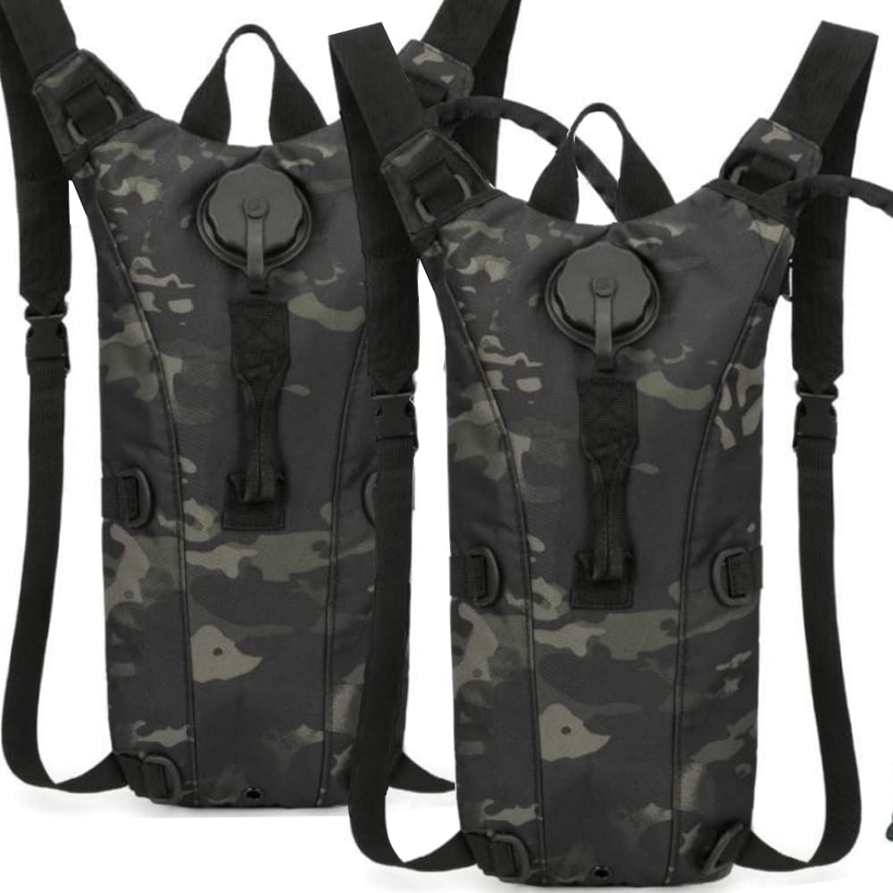 ATBP Tactical Water Hydration Pack Military 3L Water Bladder Carrier Backpack Leakproof for Running Jogging Cycling Hiking