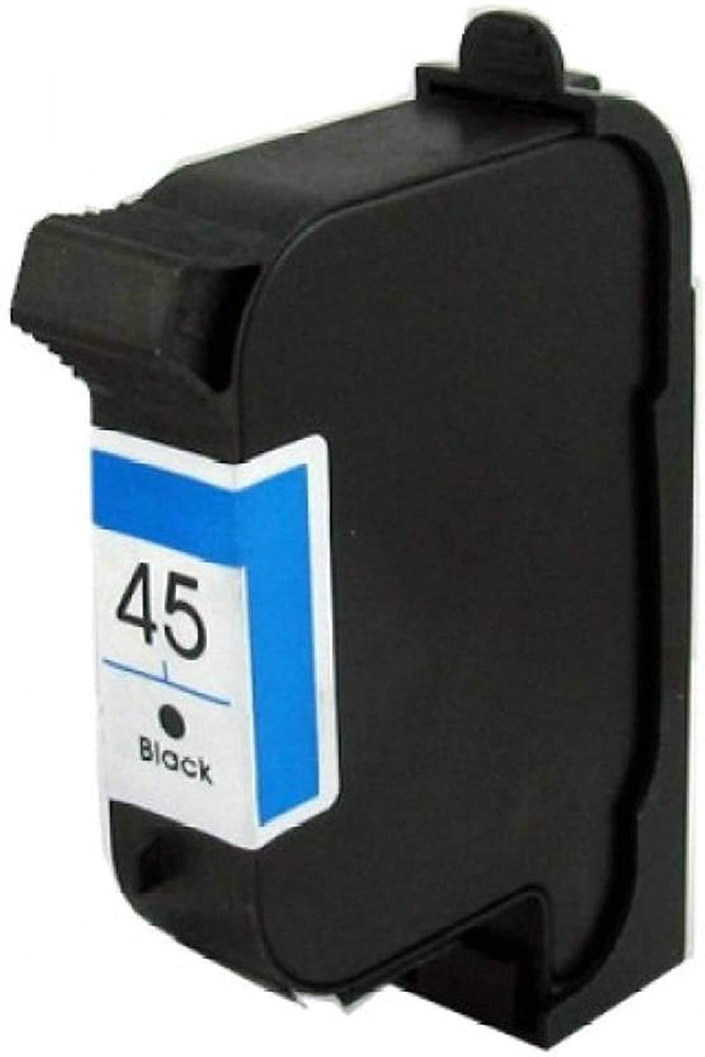 GPN PRINT 45 Black Ink Cartridge Compatible for use hP 45 / 51645AA Black Ink Cartridge for Use in HPP DeskJet 712, 1180, 1220 Printers Single Color Ink Cartridge (Black)