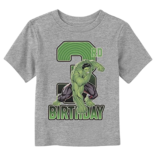 Toddler's Marvel 3rd Birthday Hulk T-Shirt