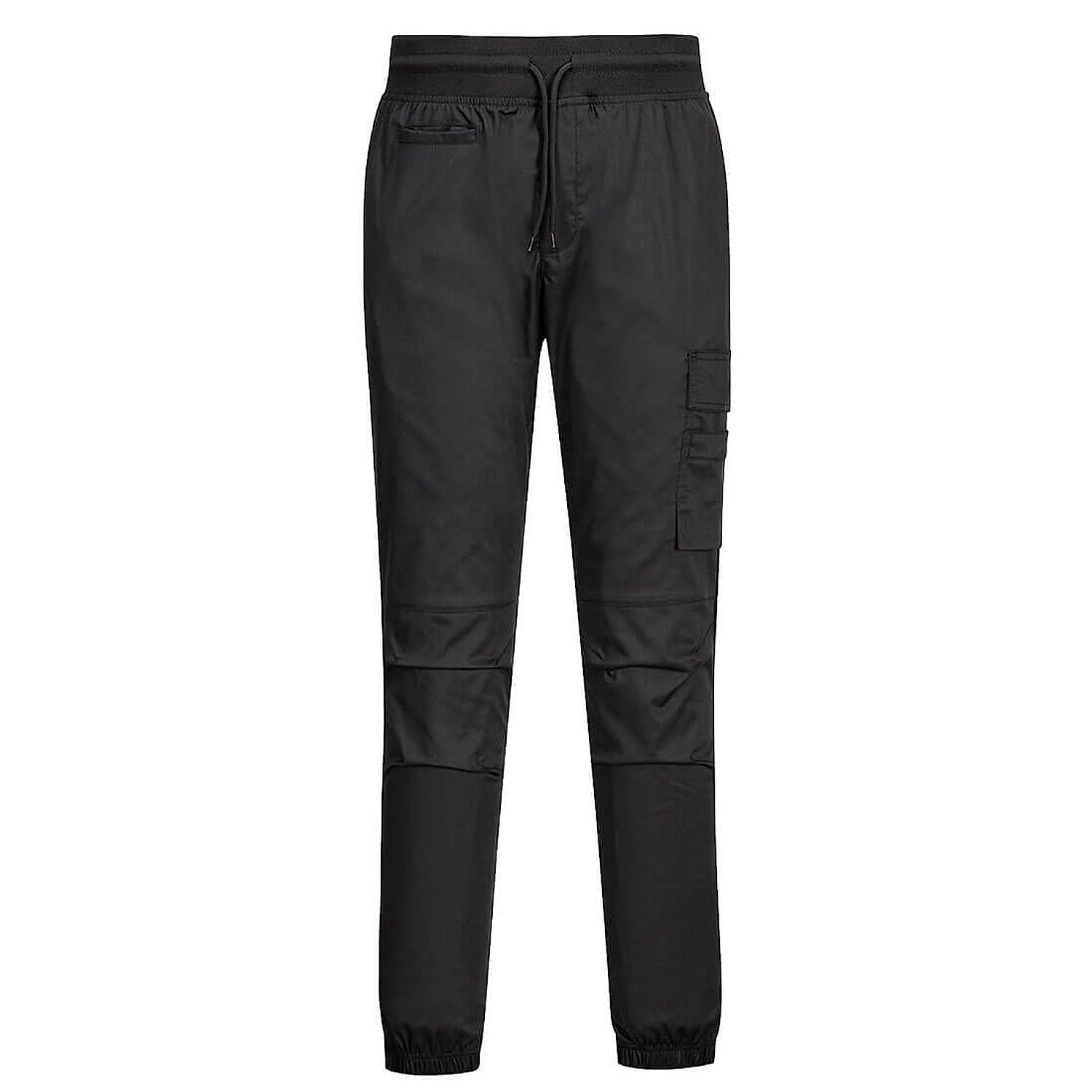 Portwest C074 Pantalon de travail en maille Air Pro Stretch Slim Fit Taille élastique Durable Polycoton Résistant à l'eau Respirant Pantalon de traiteur