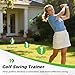 ULTIMATE Golf Swing Trainer, Heavy Warm Up Stick, Tempo Speed Flexibility Distance Balance Strength Training Aid, Right-Handed Ergonomic Golf Grip Trainer, Indoor & Outdoor Practice (Green, 31.5”)