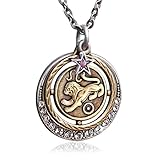 Leo Zodiac Sign Astrology Pendant Necklace - July and August Birthday Gifts
