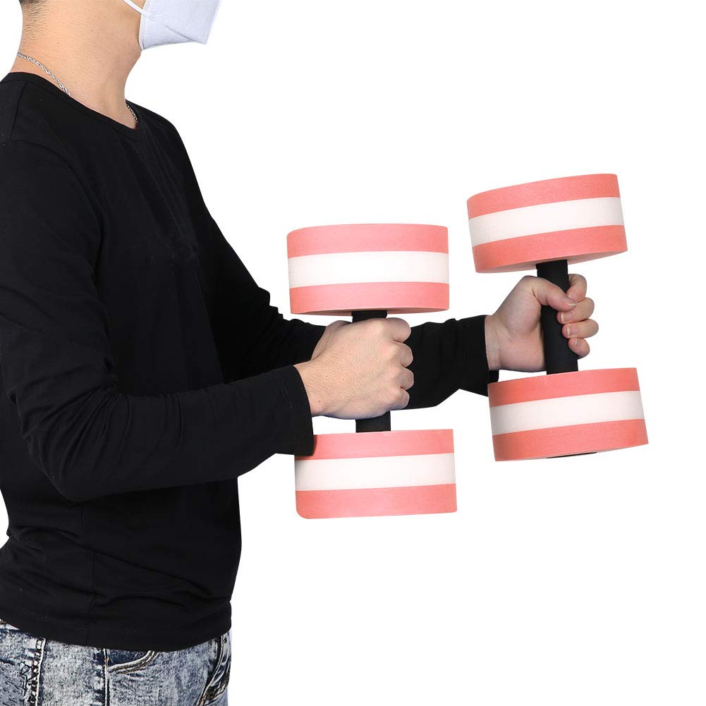 Manubri Galleggianti Per Acqua Alomejor - Rosa E Bianco, Per Fitness In Piscina - Foto 8