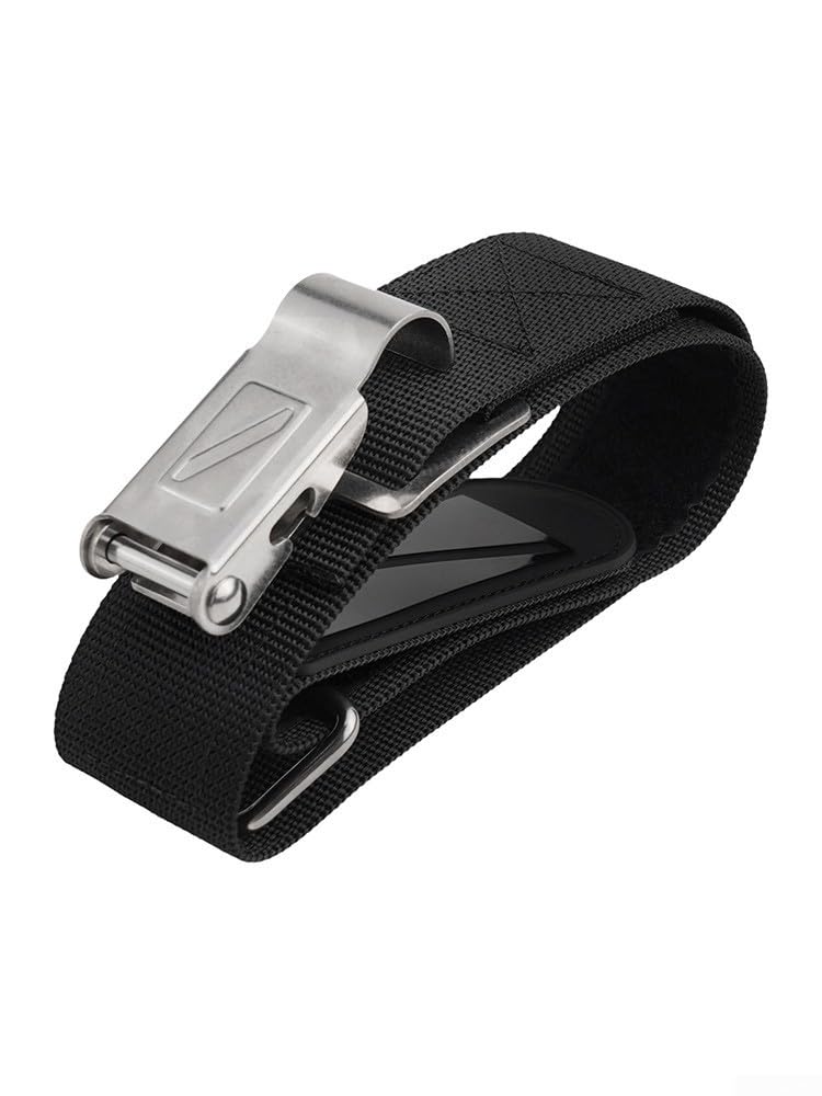 Yhenlovtt Scuba Diving Tank Band Cam Strap with Quick Release Buckle and Sewn-in Anti Slip Pad, Adjustable Nylon Webbing with 304 Stainless S
