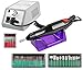 Produktbild Elektrische Nagelfräser 12W Nagelfräsmaschine elektrische Nagel-Feile für Gel-Nägel Fingernagel Fräser Set von 36 Diamantschneidern 8943