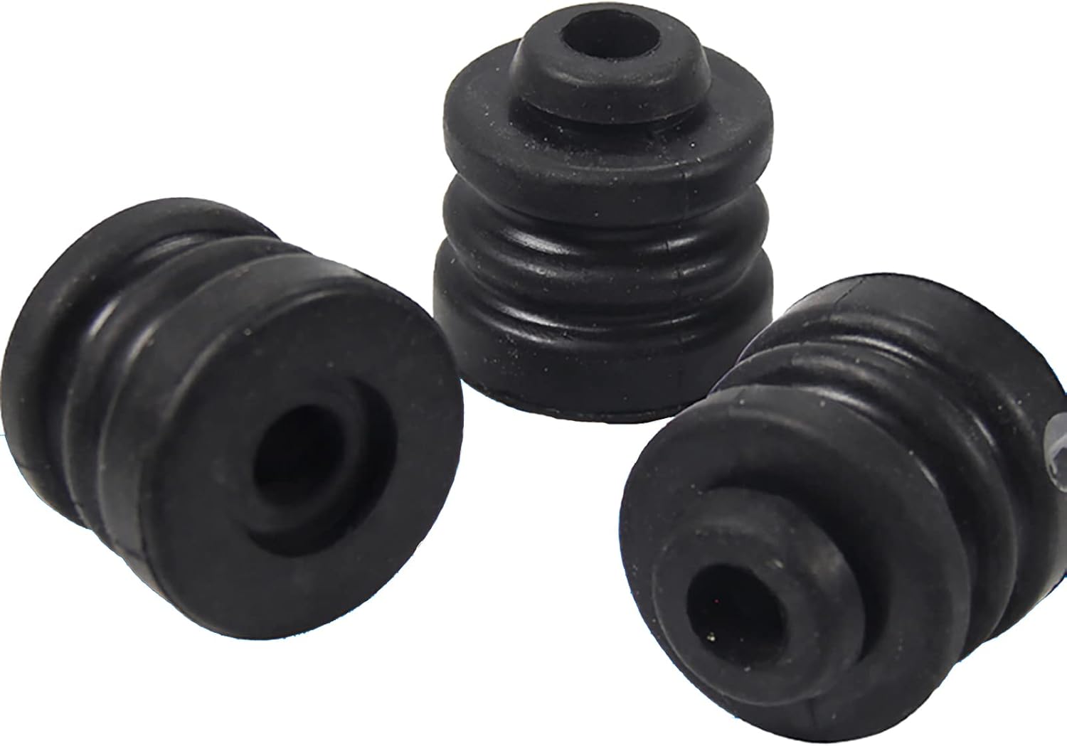 3 Packs Rubber Pad Shock Absorber, 21mm x 36mm x 36mm Air Compressor Rubber Feet Anti-Vibration Non-slip Foot Pads for Air Conditioner Compressor