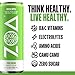 ZOA Zero Sugar Energy Drinks, Green Apple - Sugar Free with Electrolytes, Healthy Vitamin C, Amino Acids, Essential B-Vitamins, and Caffeine from Green Tea - 12 Fl Oz (12-Pack)