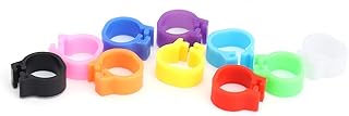 Pigeons Leg Rings, Lightweight Compact Pigeons Leg Band Durable Reusable for Most People for Pigeons Identification