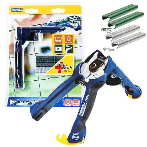 Rapid FP222 Grapadora de Cercas para Grapas VR22 de Gran Capacidad, Mango Ergonómico, Fácil de Guardar, Incluye 200 VR22 Grapas de Cercas (40303112) | Ya disponible en tu tienda friki favorita! En mundofriki.es! Rapid FP222 Grapadora de Cercas para Grapas VR22 de Gran Capacidad, Mango Ergonómico, Fácil de Guardar, Incluye 200 VR22 Grapas de Cercas (40303112) | Ya disponible en tu tienda friki favorita! En mundofriki.es!
