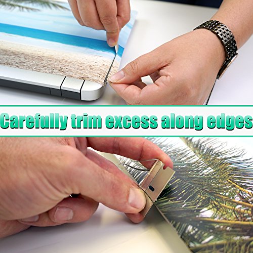 MightySkins Skin Compatible with Universal 12" Screen - Solid Green | Protective, Durable, and Unique Vinyl Decal wrap Cover | Easy to Apply, Remove, and Change Styles | Made in The USA3