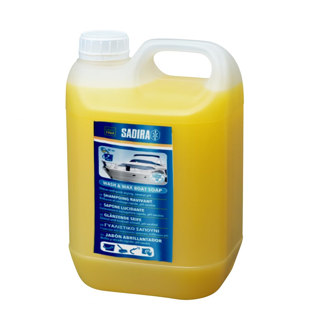 Sadira Jabon Barco Wash and Wax 5 L