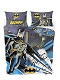  Official DC Comics Batman - Juego de funda de edredón doble