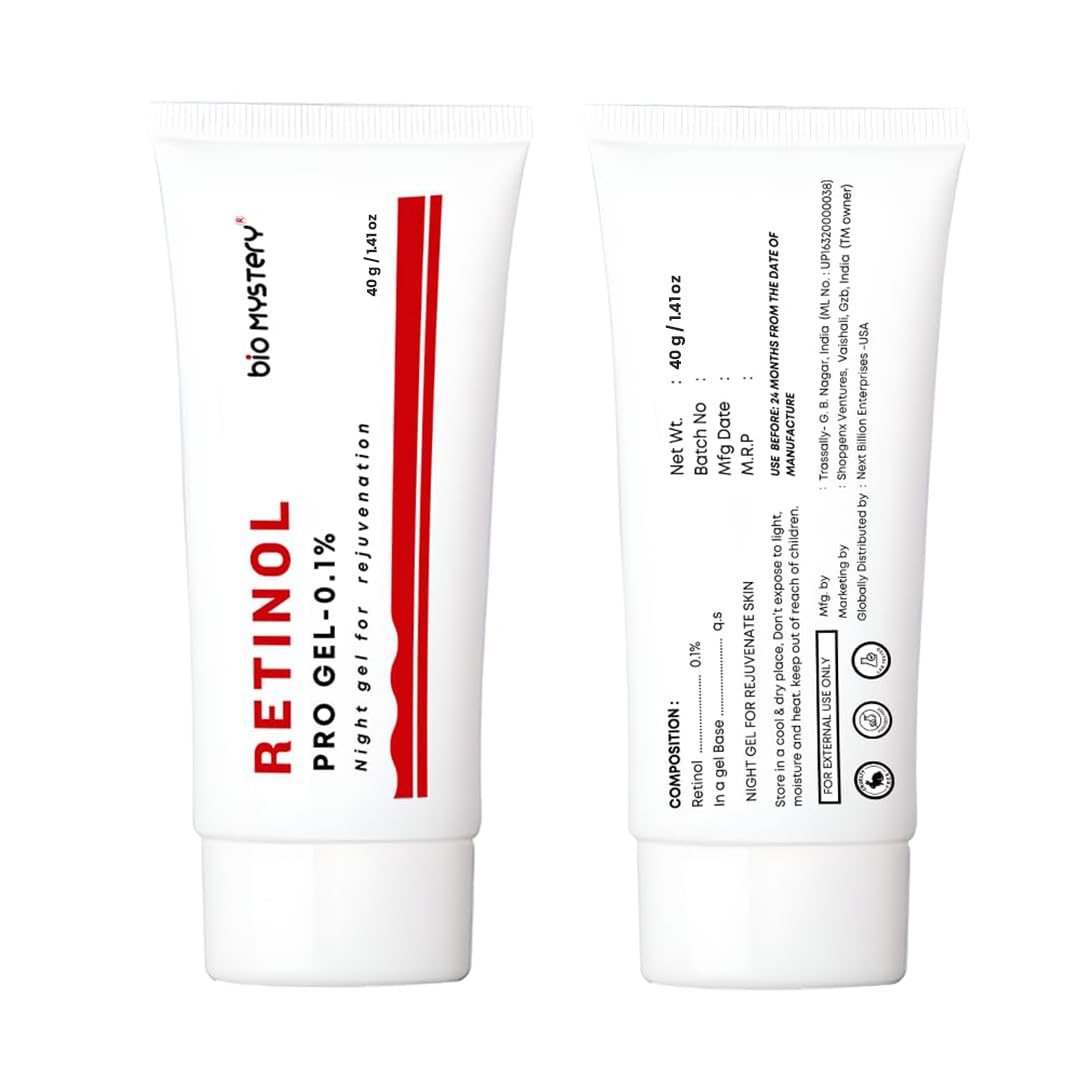 Bio Mystery Retinol Gel 0.1 (40 Gram / 1.41 Oz), 40 g (Pack of 1) - Image 2