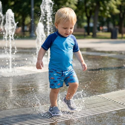 Image of FEETCITY Baby Boys Girls Water Sport Shoes Barefoot Kids Aqua Socks Quick-Dry Beach Swim Pool Shoes
