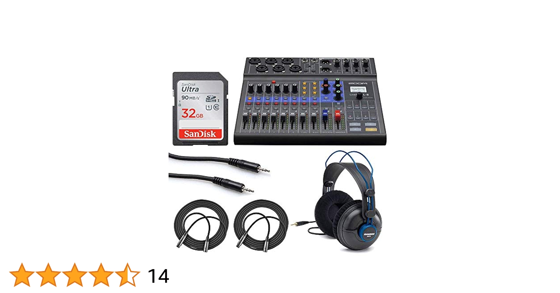 動作確認のみ使用　ZOOM LiveTrak L-8 8トラックミキサー LiveTrak L-8 | Buy Now | ZOOM