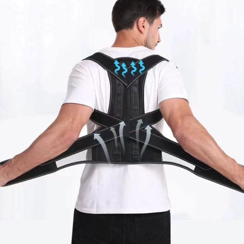VIDI Back Correction Belt Adjustable Posture Support for Both Men Women