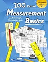 Humble Math – Measurement Basics: (With Answer Key) U.S. Customary & Metric System Measuring Book | Learn to Measure | Unit Conversions | Metric ... Workbook - 100 Practice Pages 1635784034 Book Cover